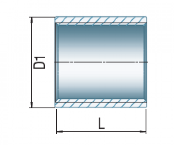 Muffe, Typ 270, 2 1/2"